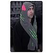 Zombie Attacked Fleece Scarf